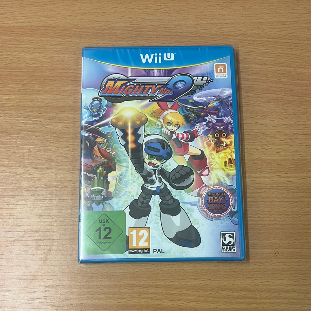 Mighty No 9 Nintendo Wii U game Sealed Mighty No 9 Nintendo Wii U game Sealed